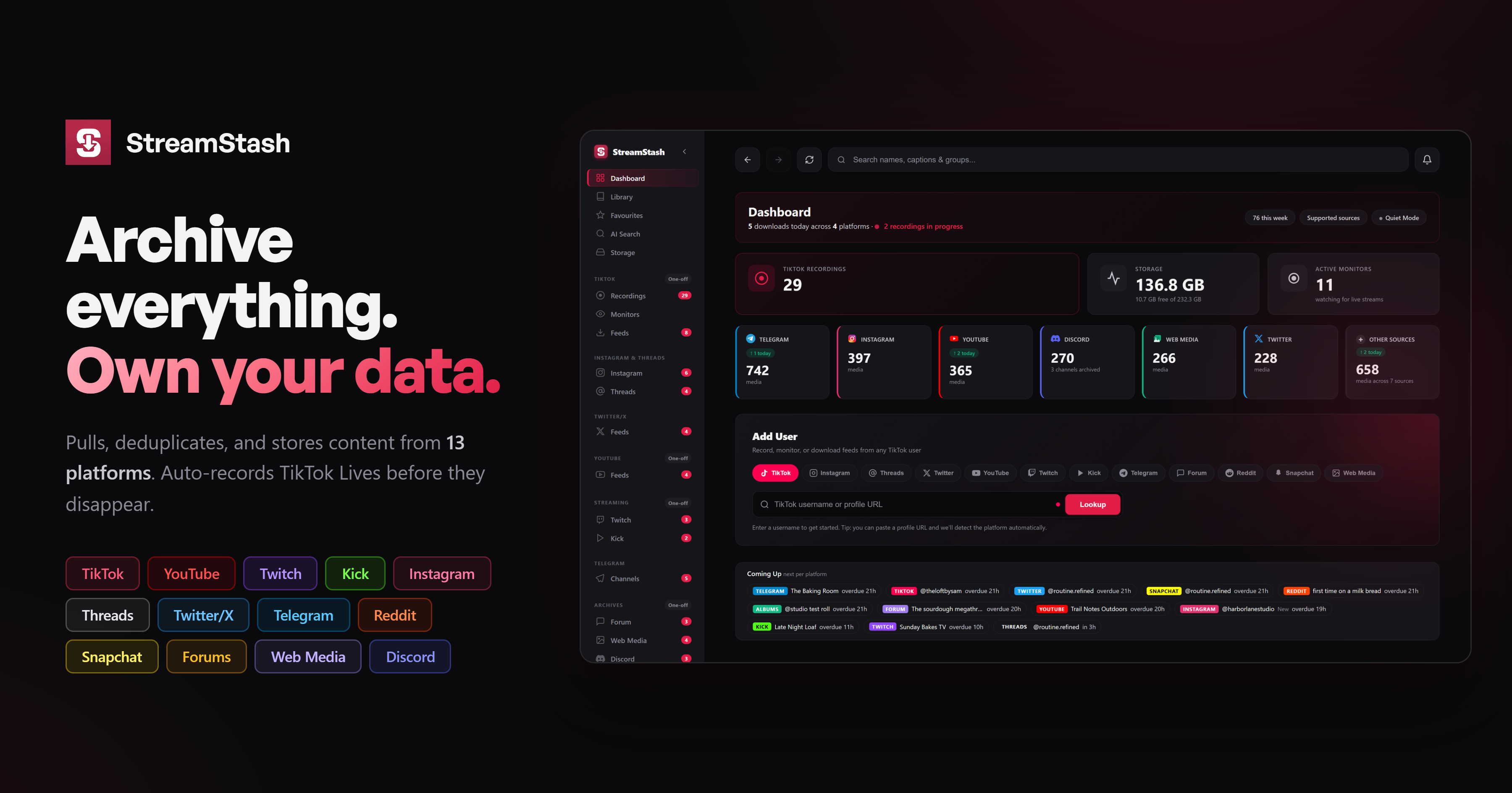 StreamStash screenshot 4